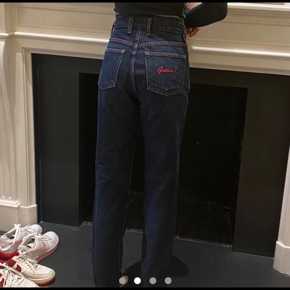 vintage one of a kind GUESS straight leg jeans